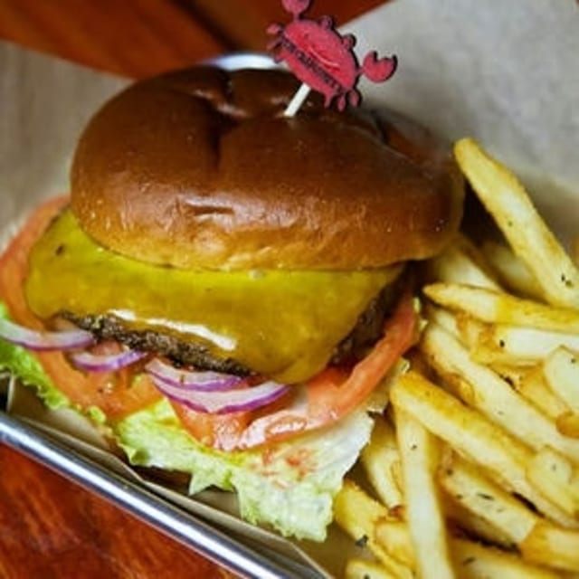 Wagyu Cheeseburger.