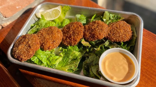 Crusted Crab Cakes.
