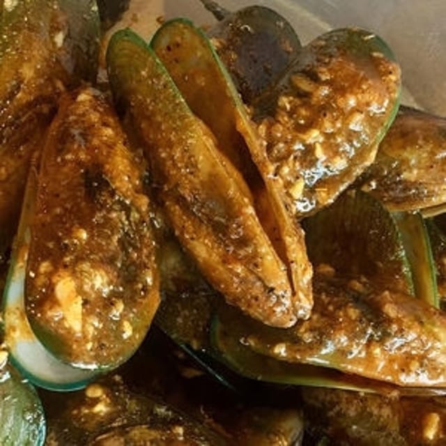 Mussels.