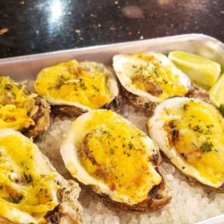 Cajun Garlic Parmesan Oysters